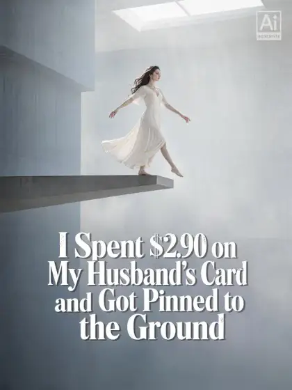 I Spent $2.90 on My Husband’s Card and Got Pinned to the Ground