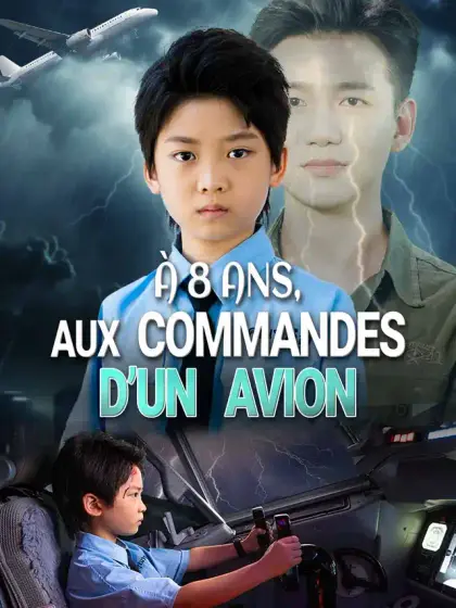 À 8 ans, aux commandes d’un avion